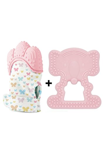 Babyjem 2'li Diş Kaşıma Seti (diş Kaşıyıcı Eldiven +soft Diş Kaşıyıcı)