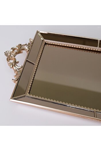 Selim Julia Mirrored Tray Mink
