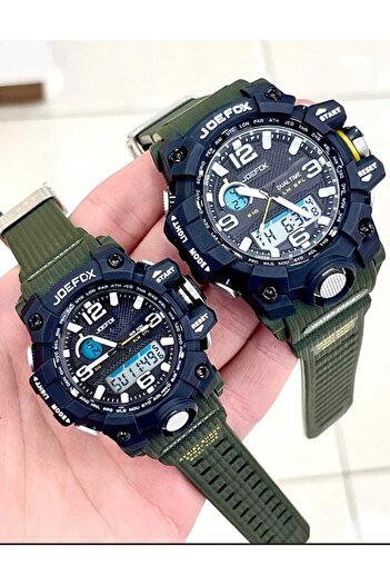 Joefox Digital&analog Wristwatch Alarm-floor Lighting-chronometer