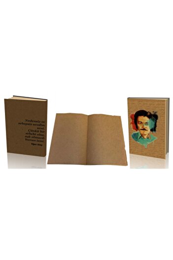 Tiydem Hobby Notebook / Kraft Paper Memory Notebook / Nostalgic Notebook