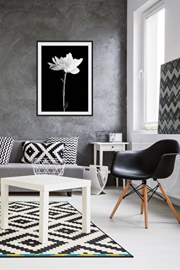 Linacci Poster Painting Poster with Black Aluminum Metal Frame