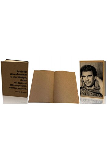 Tiydem Hobby Notebook / Kraft Paper Memory Notebook / Nostalgic Notebook