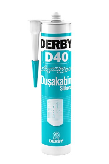 Derby Silikon Yapıştırıcı Duşakabin Şeffaf D40 320gr 217573 3348
