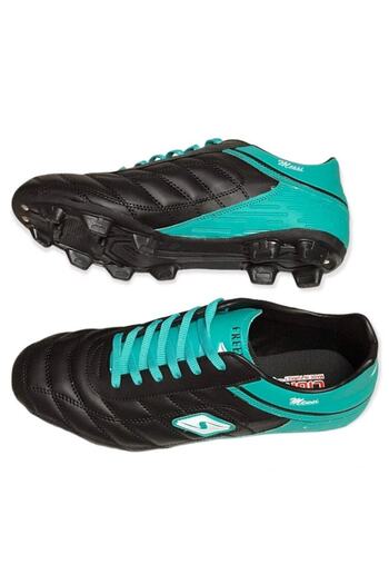 mugees Lion Black Water Green Color Men's Football Boots Number 45-47