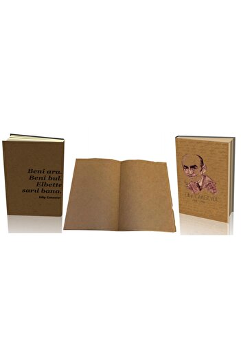 Tiydem Hobby Notebook / Kraft Paper Memory Notebook / Nostalgic Notebook