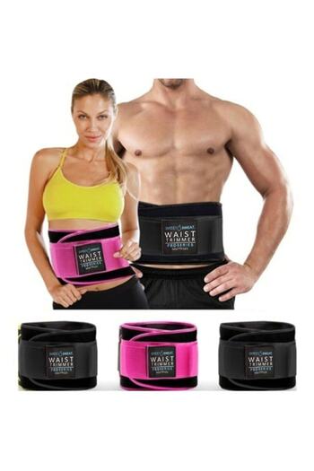 MultiFlexPro Θερμικός κορσές σάουνας Θερμικός ιμάντας μέσης Θερμικός ιμάντας εφίδρωσης Μαύρος