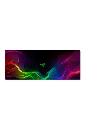 sgeteknoloji Purple Zone Patterned Gaming Mouse Pad 70x30 Cm Non-Slip Stitched