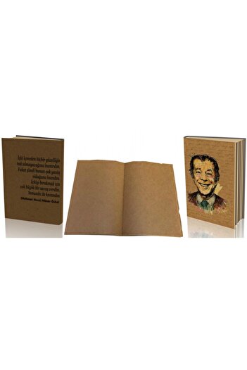 Tiydem Hobby Notebook / Kraft Paper Memory Notebook / Nostalgic Notebook
