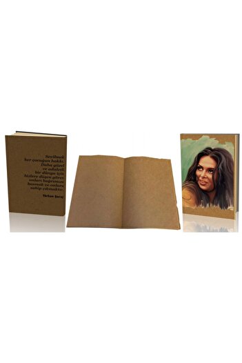 Tiydem Hobby Notebook / Kraft Paper Memory Notebook / Nostalgic Notebook