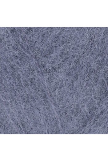 Gazzal Super Kid Mohair 25 Gram Mohair Wool Hand Knitting Yarn 64411/Grey