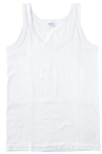 Seher Boy's White Cotton Combed Cotton Undershirt 6 Pack