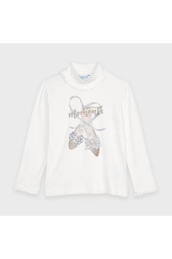 MAYORAL Girl's Turtleneck Basic Blouse Viskos 145