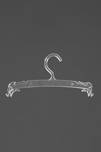 Modern Raf Underwear and Baby Hanger Transparent Pack of 40