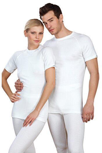Cossy By Aqua Κοντομάνικο μπλουζάκι Thermal Crew Neck
