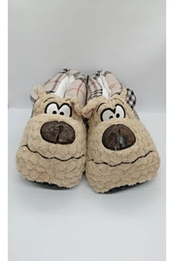 Akınal Bella Παντόφλες Unisex Camel Animal