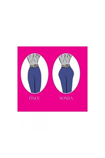 Yeni İnci Women's Black Curvy Hips Hips Expander Panties