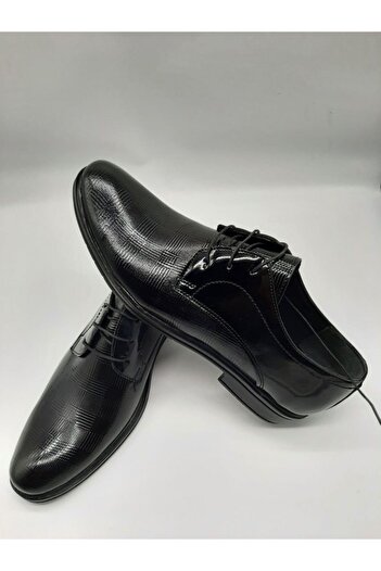 Adel New Model Printed Patent Leather Classic Shoes