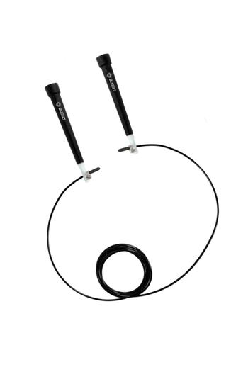 BUSSO Bs227 Crossfit Length Adjustable Jump Rope - black