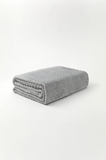 Merinos Pearl Bud Double Blanket 200X220 - Gray