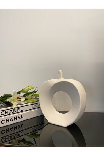 stilinbu Κεραμικό βάζο Apple H25 - Off White