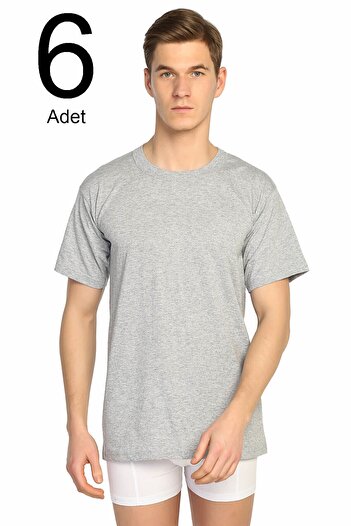 Seher Pack of 6 0-Neck Men's Undershirt