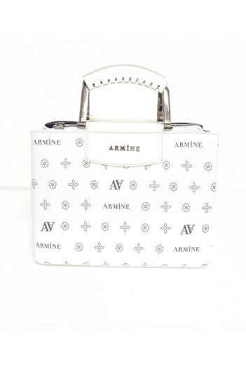 Armine Women's Bag White Printed - 223