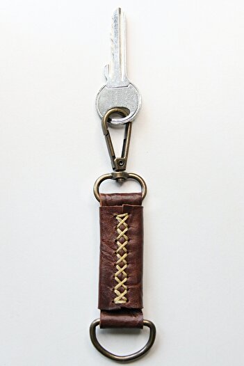Argentum Look Genuine Leather Handmade Keychain - Al-Kc0016