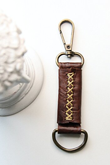 Argentum Look Genuine Leather Handmade Keychain - Al-Kc0016