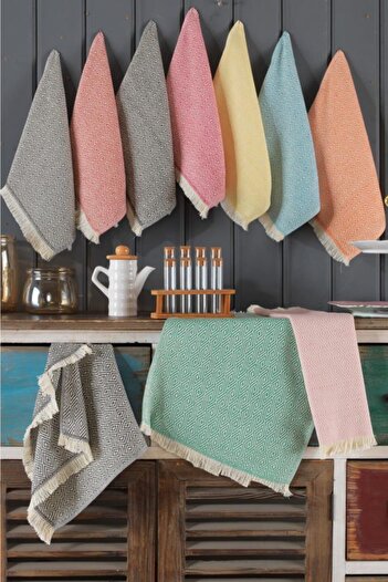 Cocona Peshkir 30x50 Cm 10 Piece Hand Towel Set 100% Cotton