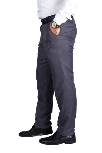 wontilotte Men's Mecanik Indigo Fabric Trousers