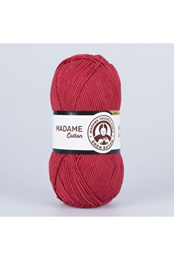 Ören Bayan Madame Cotton El Örgü Ipliği 100 Gr 009 Kırmızı