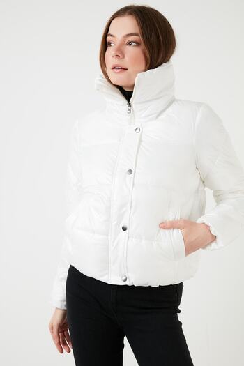 ONLY 15234958 Onlanja Otw Women's Coat Coconut Milk