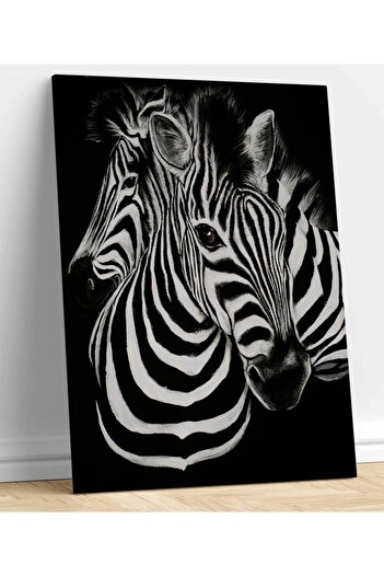 VeraStore Zebra Decorative Canvas Painting
