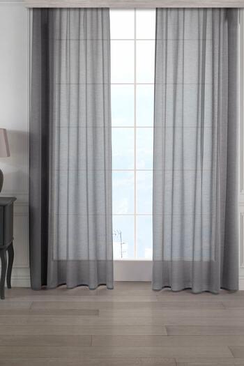 Fushia Double Wing Tulle Curtain Don't Want Ironing Frequently Pleated