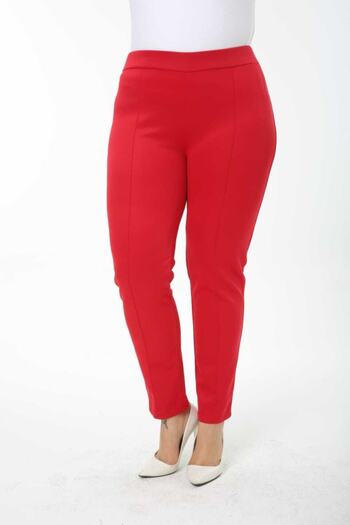 Esina Women &Apos; S Trousers with Scuba Fabric - Diver Ankle Length, Iron Stitching