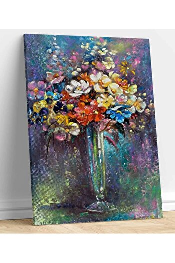 VeraStore Floral Canvas Print