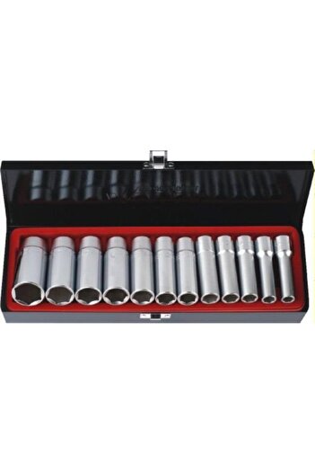 Rico Rc1212sd Long Deep Socket Set 1/2" 12pcs 6 Corners