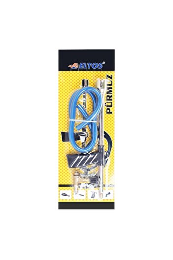 Eltos EP350 Vakumlu Ambalaj Aygaz Başlıklı Yakyak Pürmüz Siyah