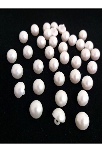 Turhan White Pearl Button 10pcs