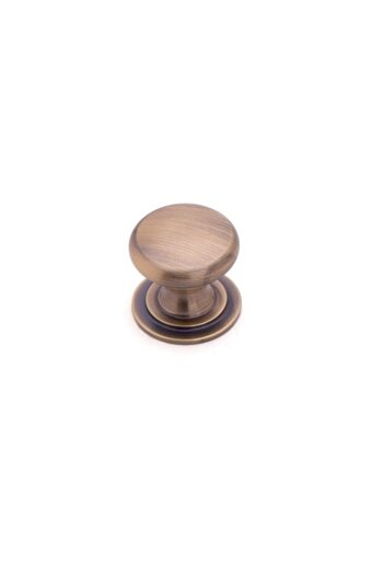 System Mat Bronz Düğme Kulp 32 mm