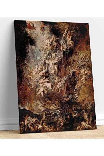 VeraStore Peter Paul Rubens the Fall of the Rebel Angels Canvas Print
