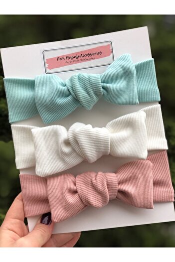 Peri Masalı Baby Girl Child 3-Piece Rib Set