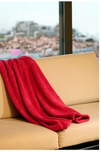 Mulberry Wellsoft Blanket, Red Four Seasons Television Blanket, Plush, Fleece Double 220*230