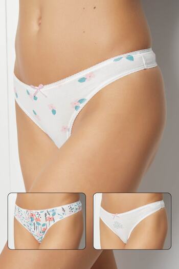 Siyah İnci Tanga din bumbac Lycra din 3 piese