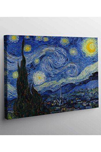 VeraStore Vincent Van Gogh Starry Night Canvas Painting