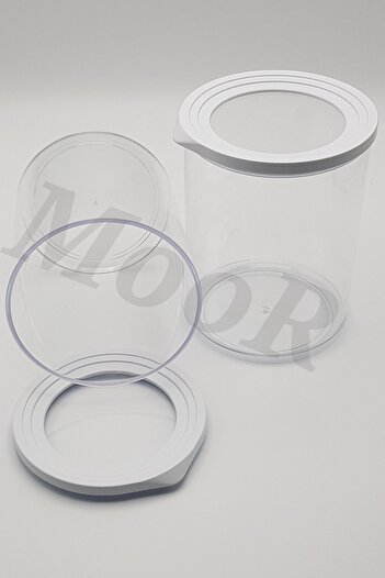 Favilla Round Sealed Box 2 Pieces 1.5lt Kitchen Food Storage Container