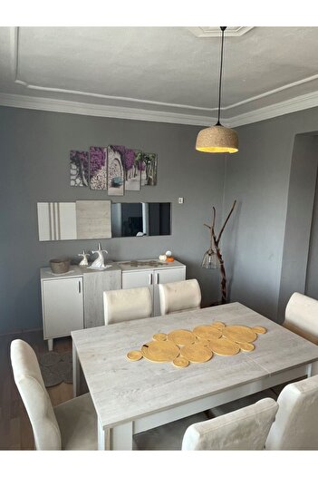 My eticaret Colorful Natural Handmade Straw Jute Chandelier, Fashionable and Decorative Lighting Option