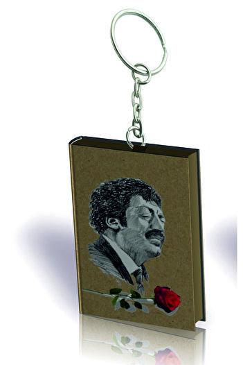 Tiydem Book Keychain