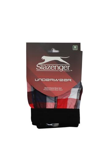 Slazenger Heel Men's Boxer Underwear Red / White
