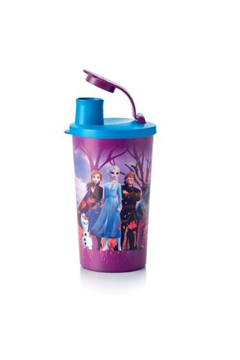 Tupperware Frozen Glass Water Bottle 330 ml Anna&eEsa-olaf Hsgl